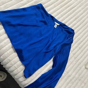 H&M Royal Blue Blouse